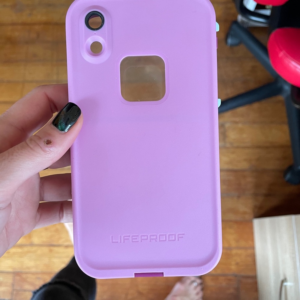 Pink Lifeproof Case for iPhone XR